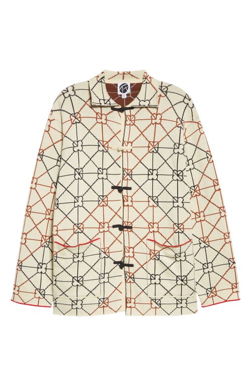 YanYan June Jacquard Work Jacket in Ivory | Smart Closet