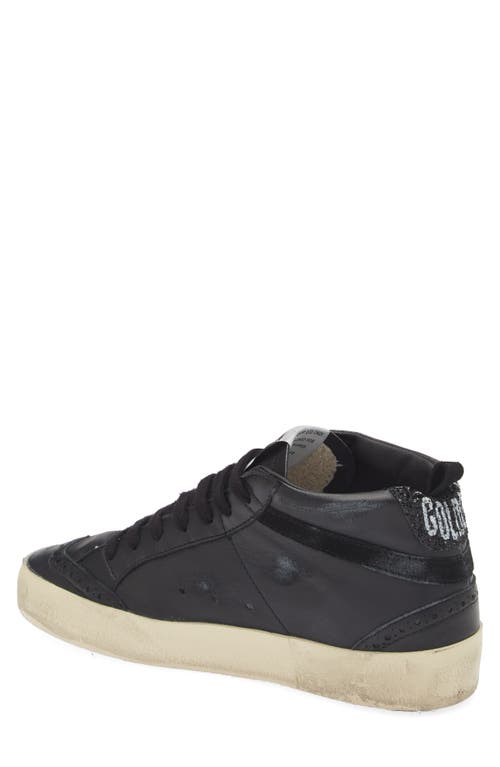 Golden Goose Midstar Sneaker In Black