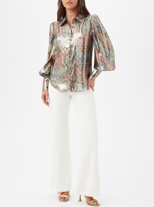 Shop Trina Turk Sagittarius Top In Multi