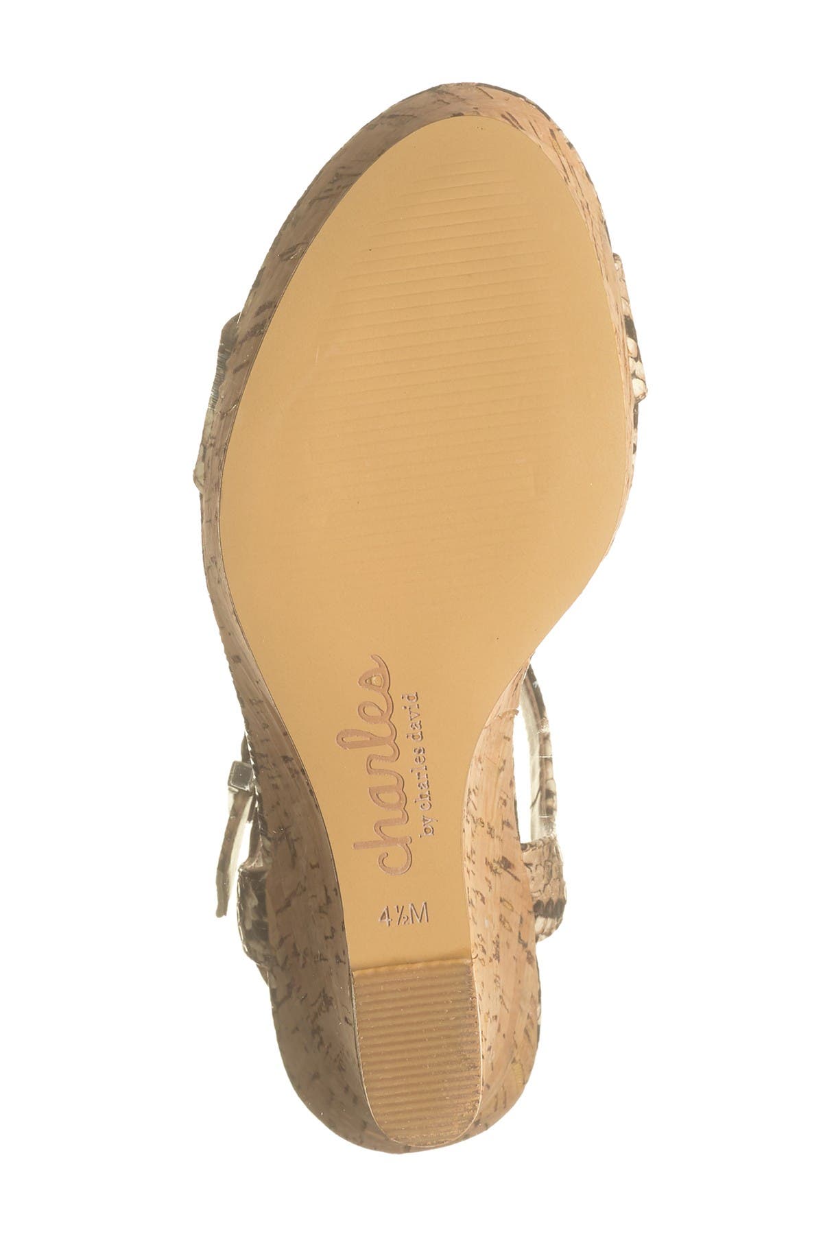 charles by charles david lindy suede wedge sandal