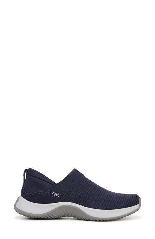 Shop Ryka Rykä Encore Knit Plus Sneaker In Academy Blue