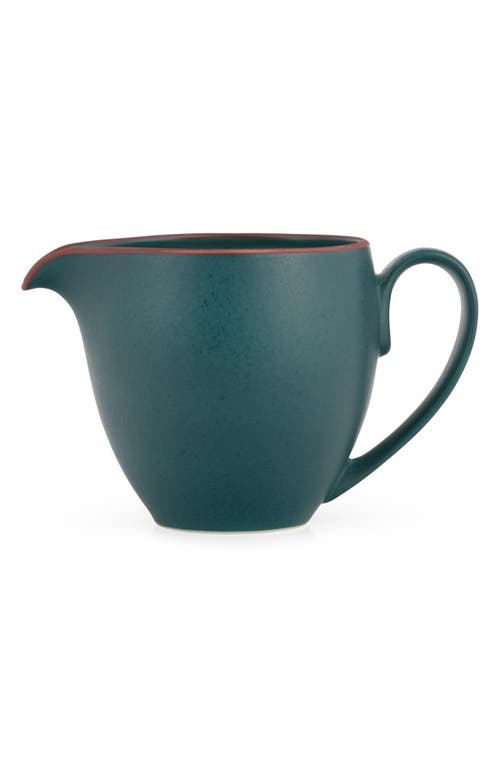 Nambe Taos Stoneware Creamer In Green