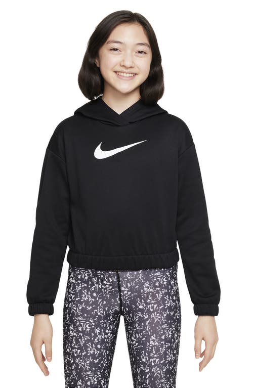 Nike Kids' Therma-fit Pullover Hoodie In Black