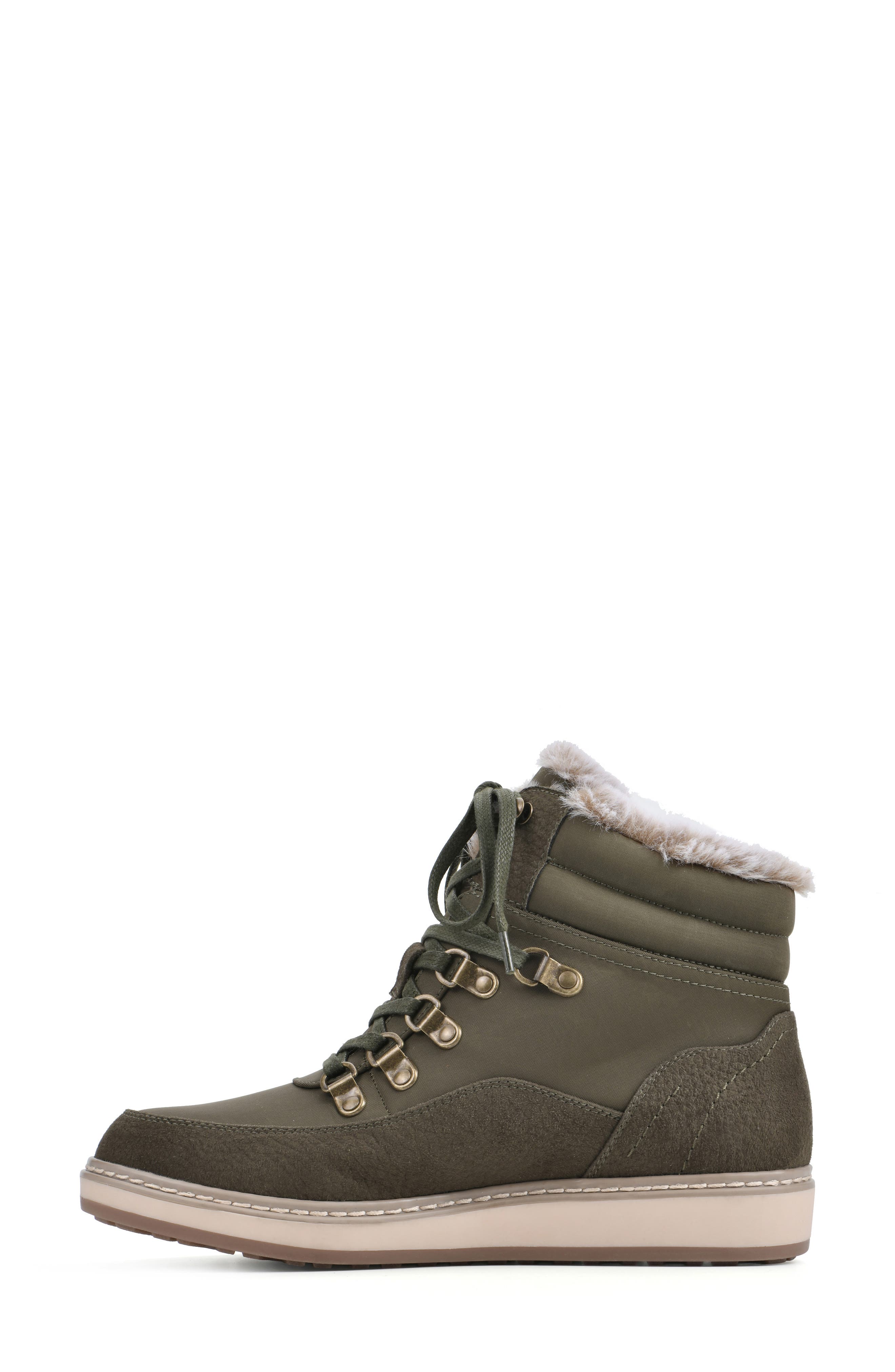 White Mountain Footwear Tamasha Faux Fur Hiking Boot (Women
