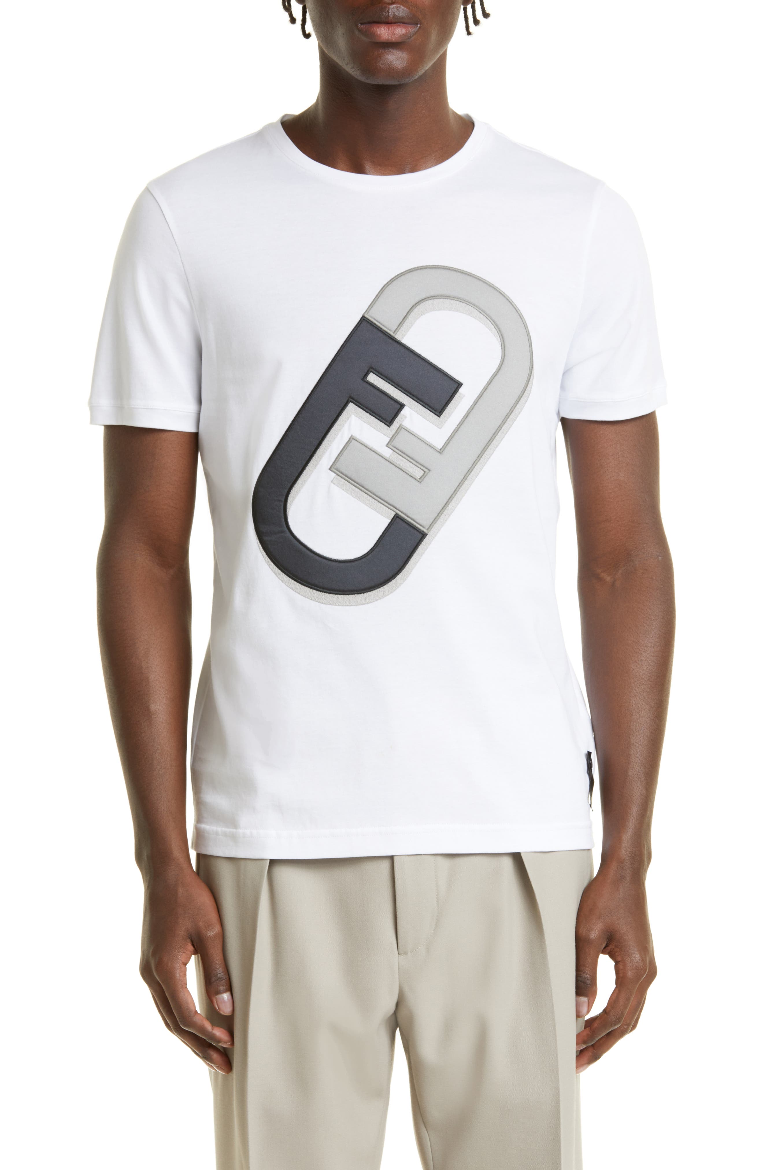 FENDI パイル地Tシャツ | fdesign.ae