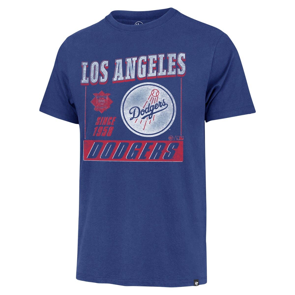 Los Angeles Dodgers  Royal Trifecta '47 Shortstop Pullover