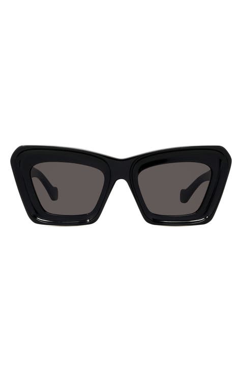 Women s Black Cat Eye Sunglasses Nordstrom