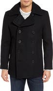 Thin peacoat hotsell