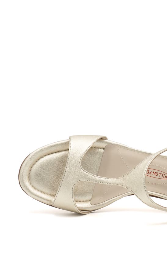 Shop Amalfi By Rangoni Damasco Kitten Heel T-strap Sandal In Polaris - Platinum Buckle