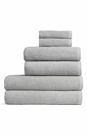 Coyuchi Temescal Organic Ribbed 6-Piece Towel Set - Terra