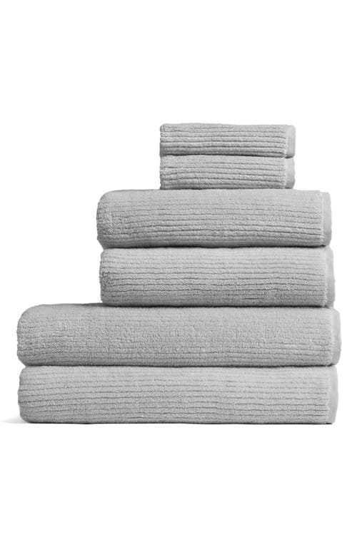 Parachute Soft Rib Bath Essentials in Light Grey at Nordstrom