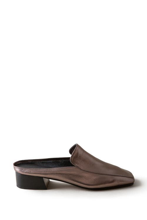Huma Blanco Felix Slip-on Loafer Mule In Pewter