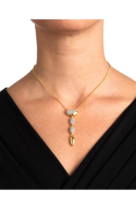 Alexis Bittar Crumpled Drop Earrings In No Stones