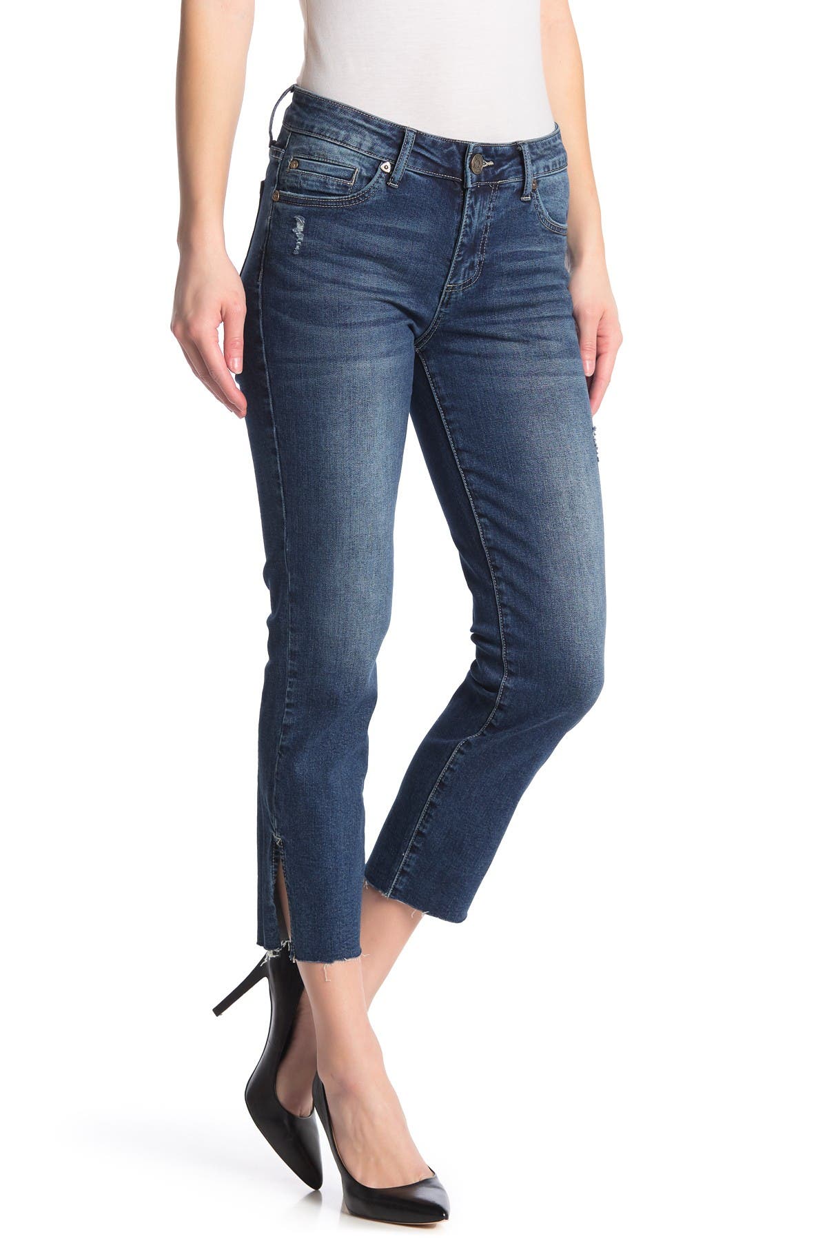 kut from the kloth cropped jeans