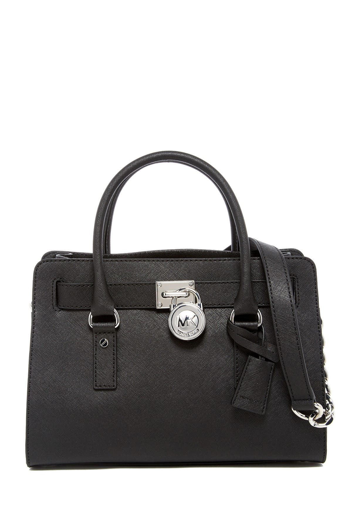 michael kors black hamilton purse