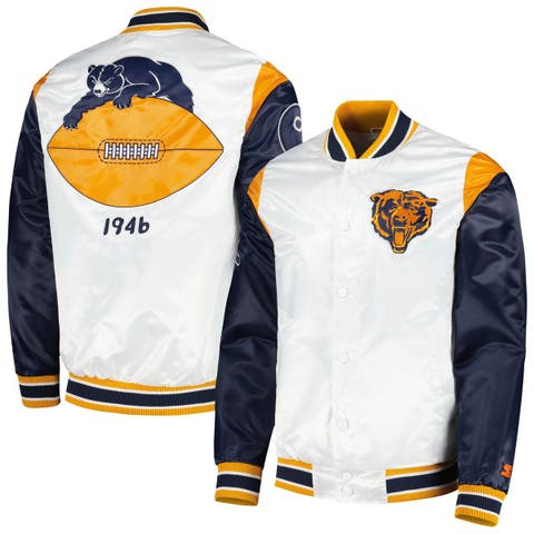 Chicago Bears Alpha Men's Satin Jacket