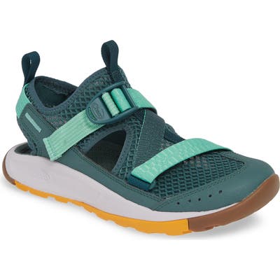 Chaco Odyssey Amphibious Hiking Shoe, Green