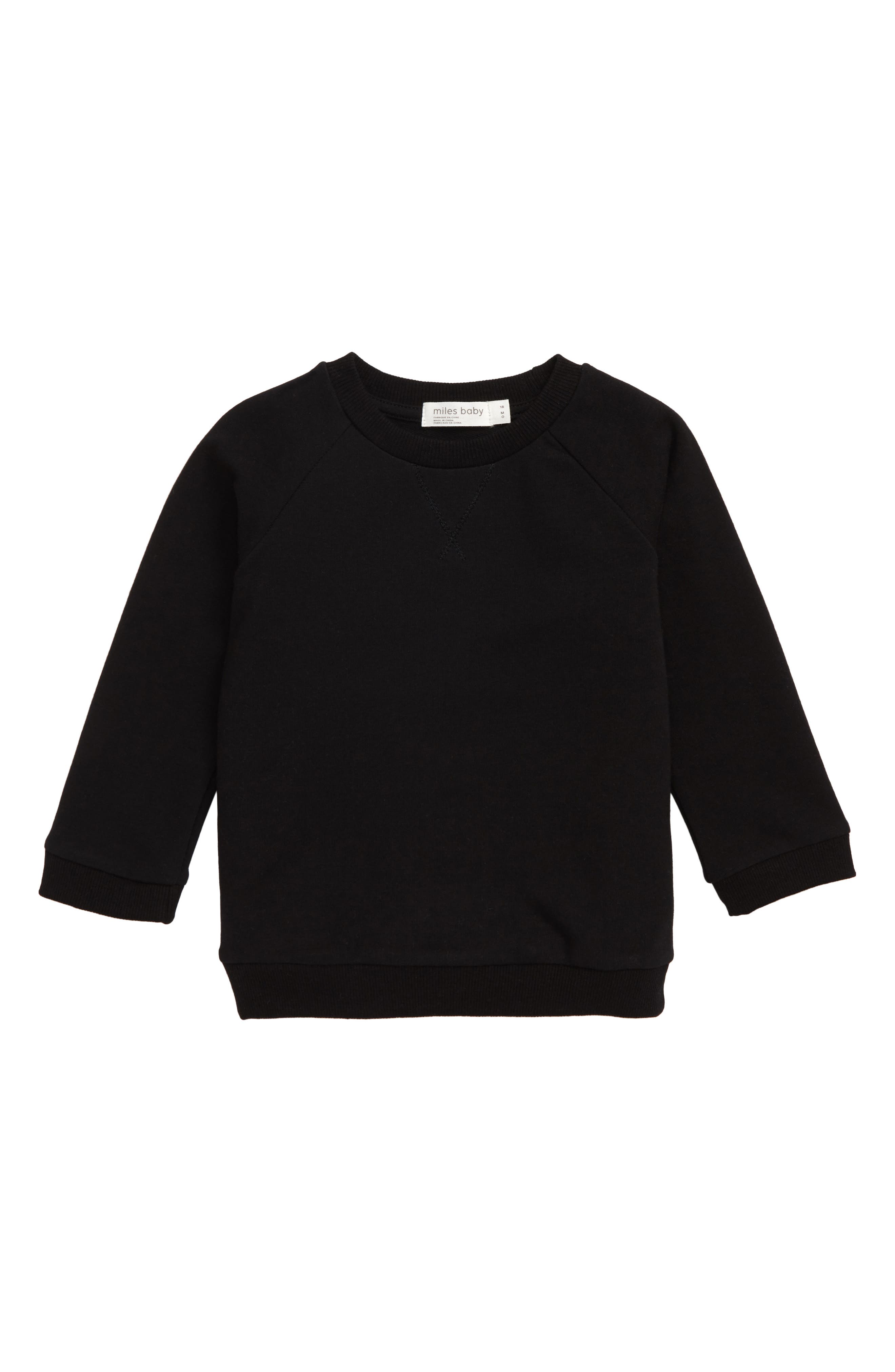 baby black sweatshirt