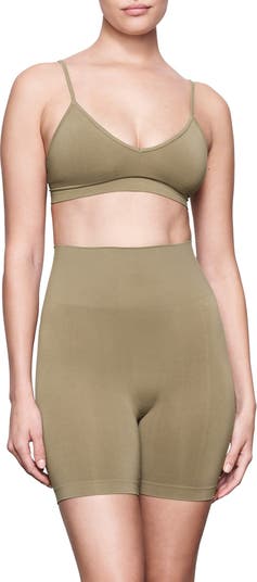 Buy SKIMS Brown Soft Smoothing Shorts for Women in Bahrain