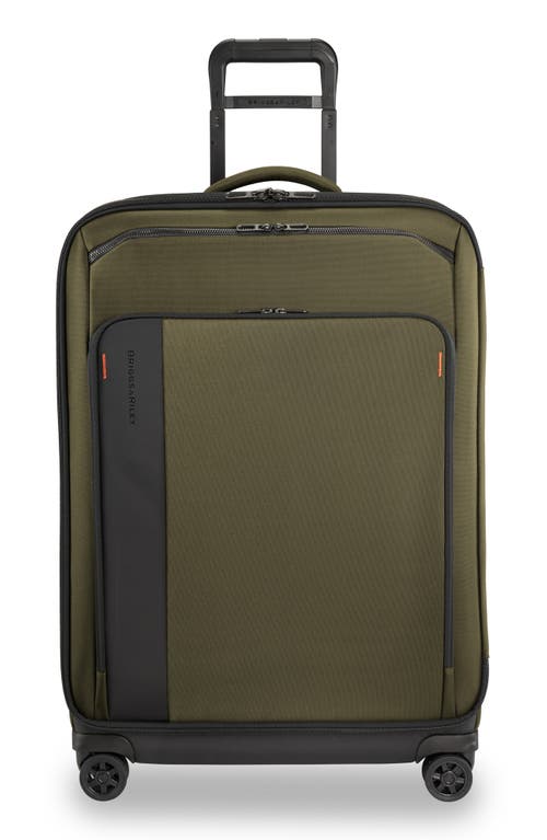 Briggs & Riley Large ZDX 29-Inch Expandable Spinner Packing Case in Hunter Green