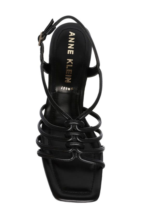 Shop Anne Klein Jupiter Slingback Sandal In Black