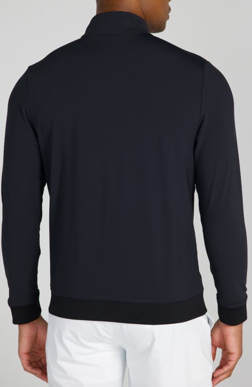 Redvanly Wilder Performance Golf Jacket In Tuxedo
