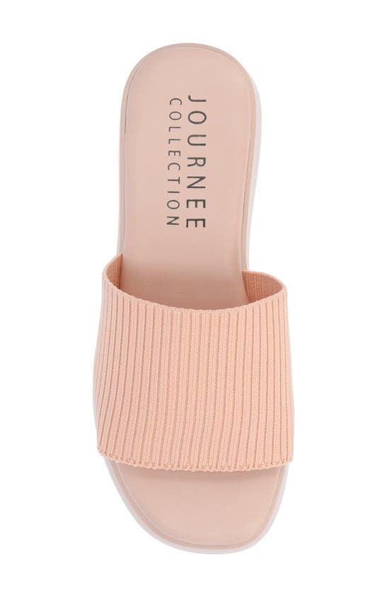Journee Collection Tru Comfort Emani Sandal In Blush