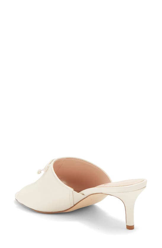 Shop Kate Spade New York Stassi Bow Mule In Parchment
