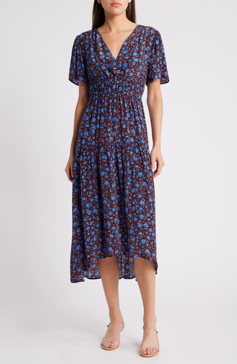 Nevada Short Sleeve Midi Dress Hoodie Puff Printed Sweeties