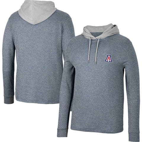 Lids New England Patriots Big & Tall Waffle-Knit Thermal Long Sleeve T-Shirt  - Heather Gray