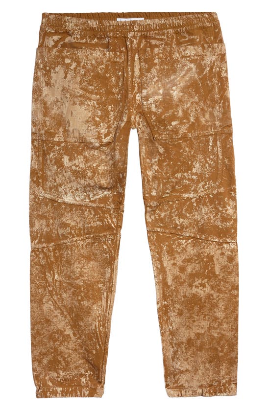 Ranra Oss Bleached Out Cotton Ripstop Pants In 0951 Overdyed