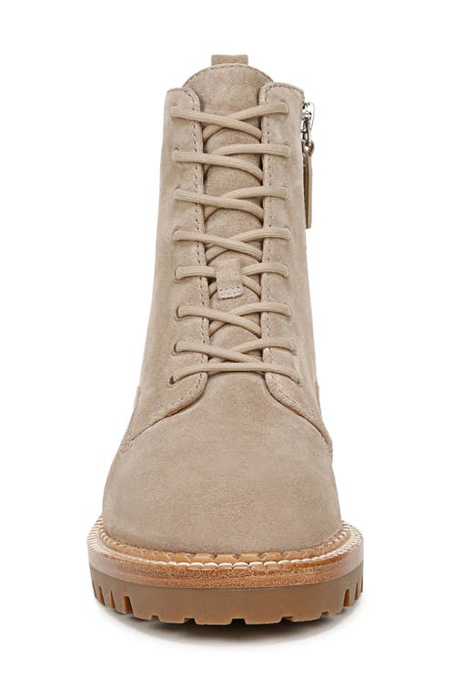 Shop Vince Cabria Lug Water Resistant Lace-up Boot In Dark Clay