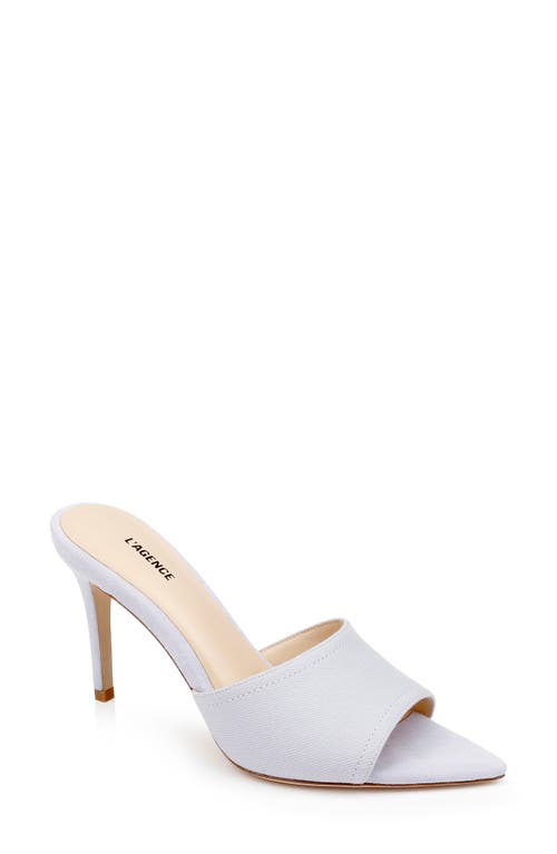 Lolita Pointed Toe Sandal in Lilac