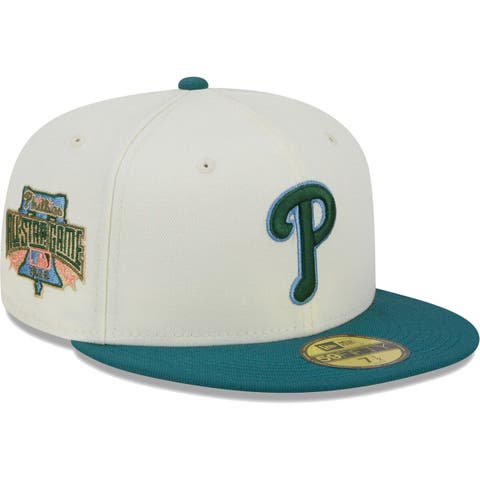 Men's New Era Cardinal Philadelphia Phillies 2008 World Series Champions  Air Force Blue Undervisor 59FIFTY Fitted Hat