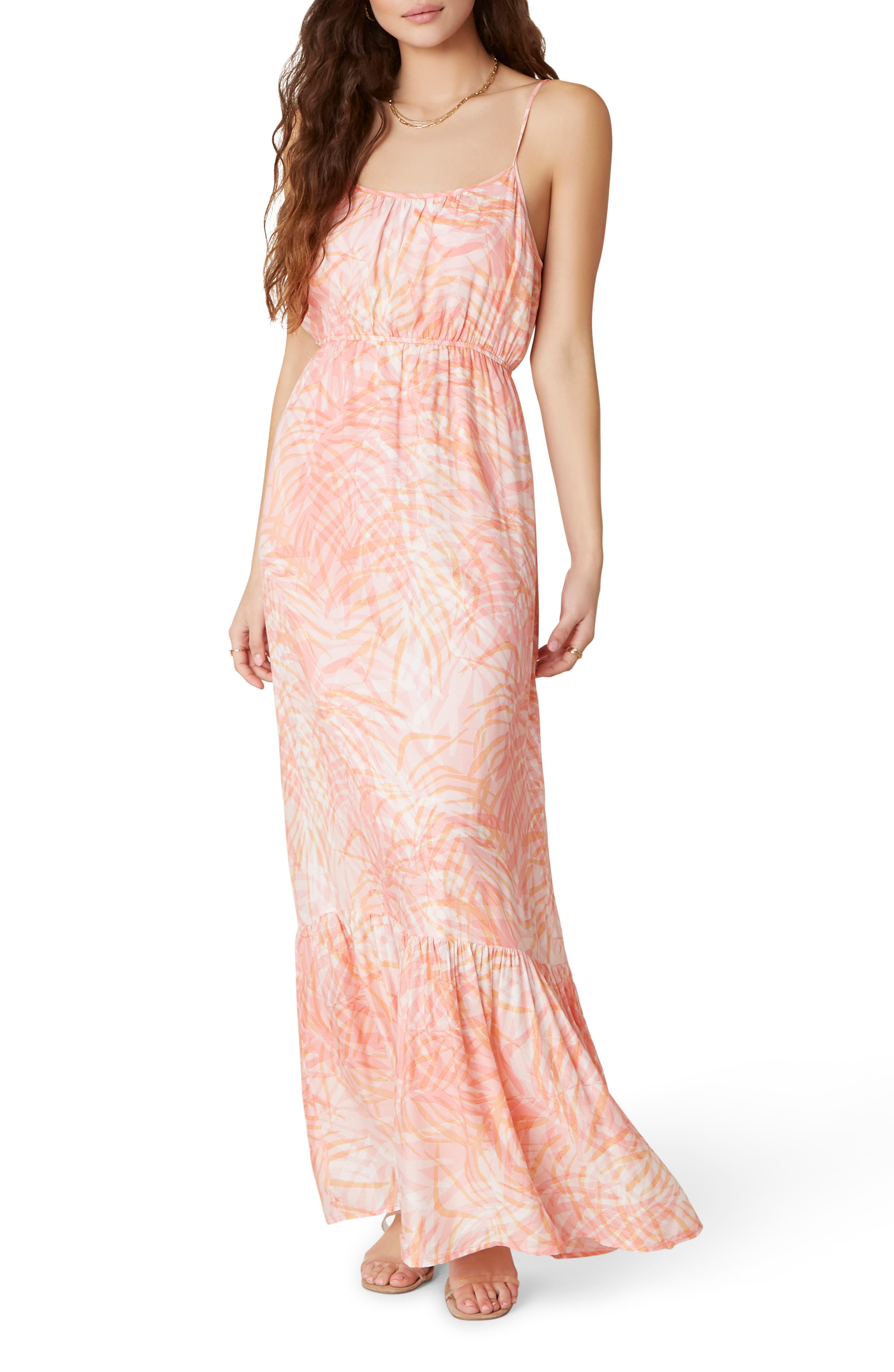 palm print maxi