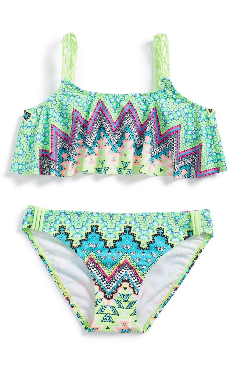 Malibu 'Junebug 2' Two-Piece Swimsuit (Big Girls) | Nordstrom