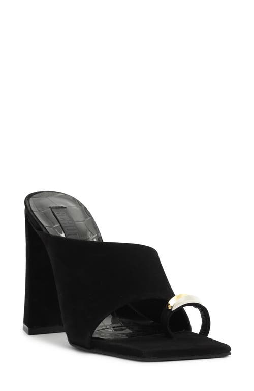 Schutz Jodie Slide Sandal in Black 