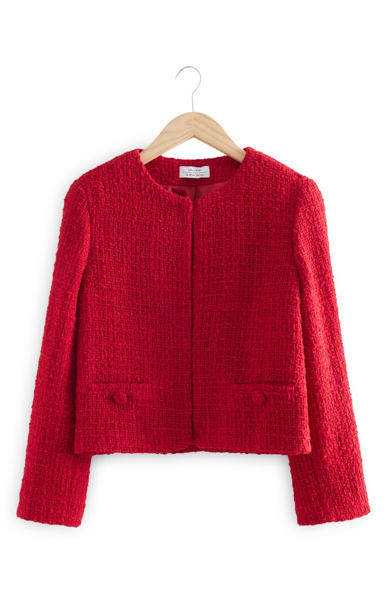 & Other Stories Wool Blend Tweed Jacket | Nordstrom