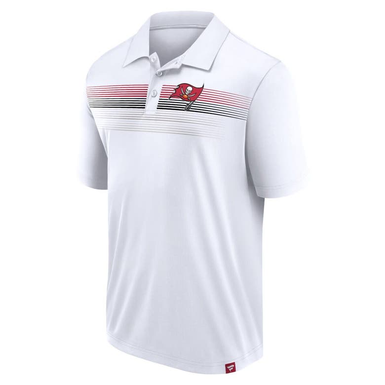Shop Fanatics Branded White Tampa Bay Buccaneers Victory For Us Interlock Polo