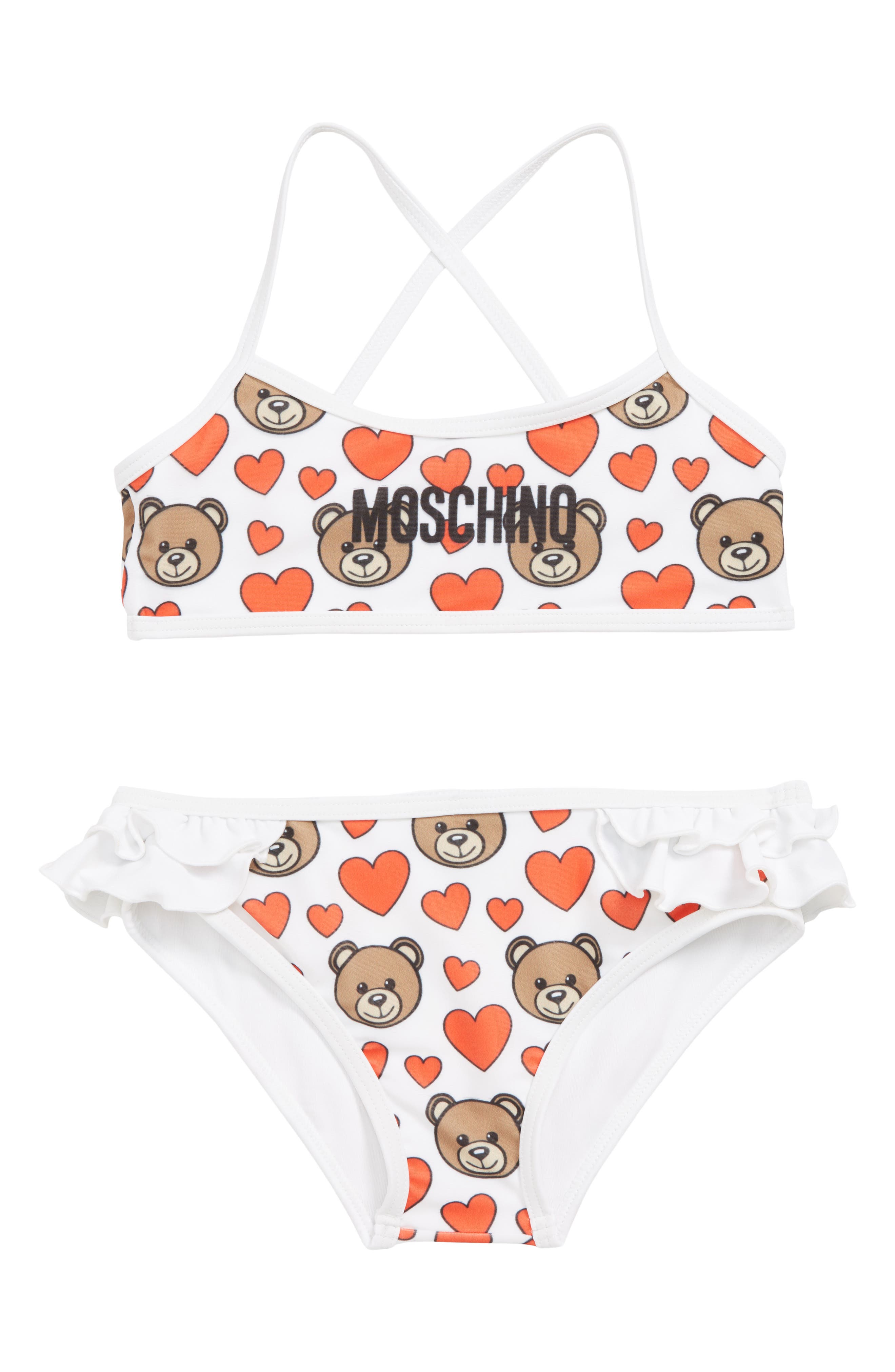 moschino two piece swimsuit