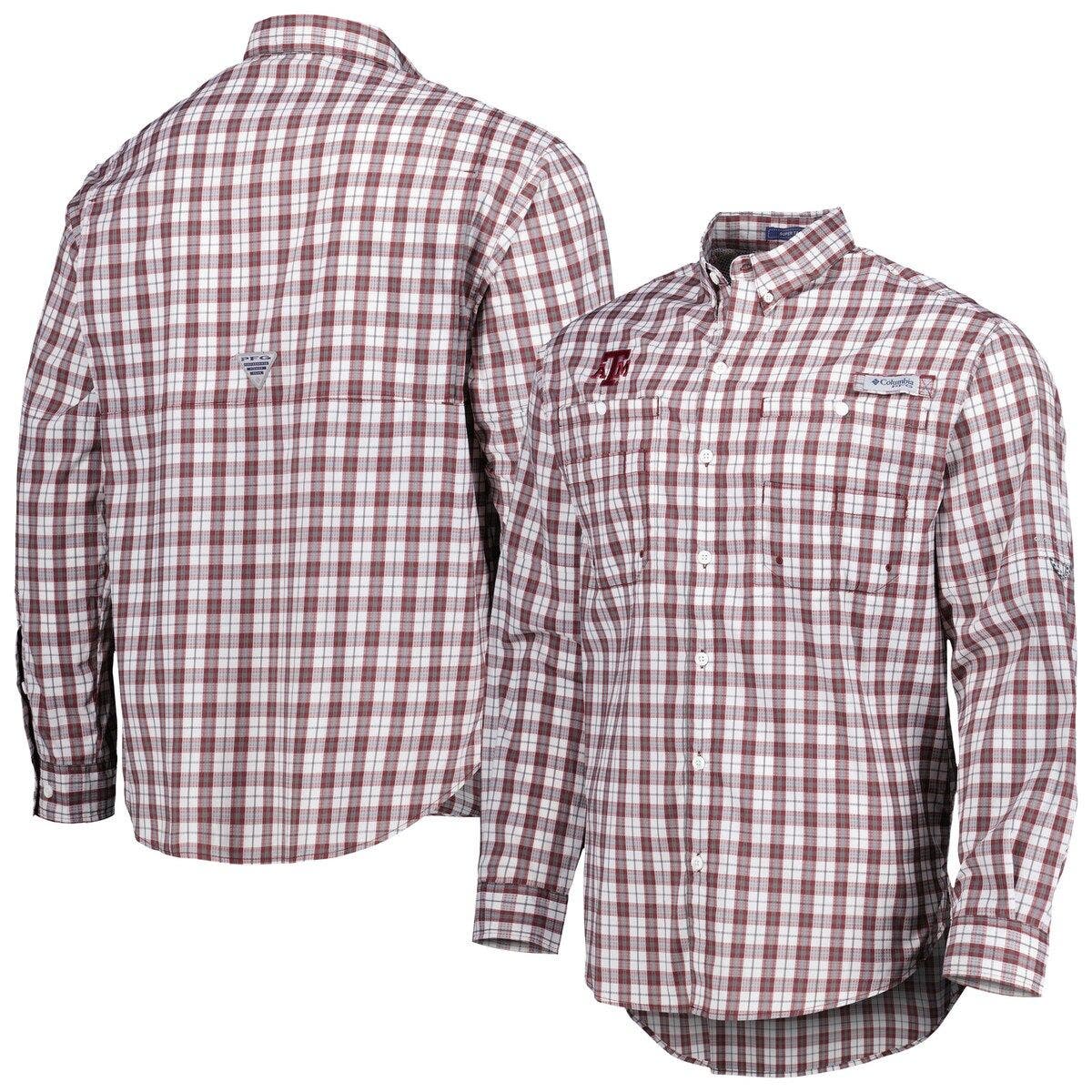Chemise Columbia Omni-Wick – Homme – Taille XL – Manches Longues – Bleu Clair