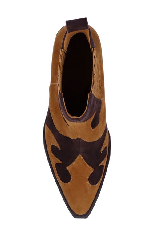 L'amour Des Pieds Veona Chelsea Boot In Coffee/chocolate