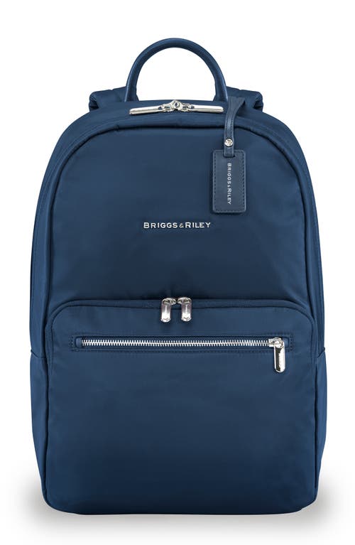 Briggs & Riley Rhapsody Essential Water Resistant Nylon Backpack in Blue