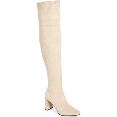 Jeffrey Campbell Parisah Over The Knee Boot- Ivory