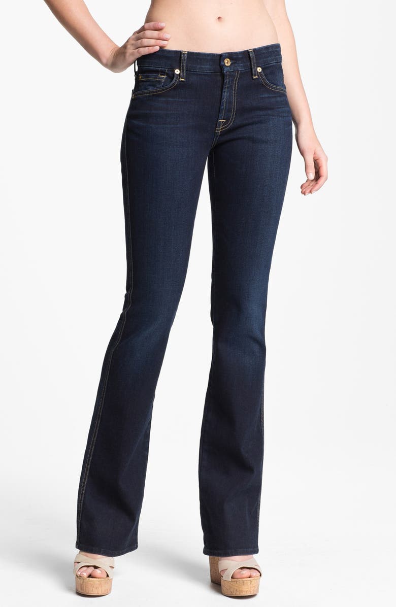 7 For all Mankind® 'Kimmie' Bootcut Jeans (Slim Illusion Dark Rich Blue ...