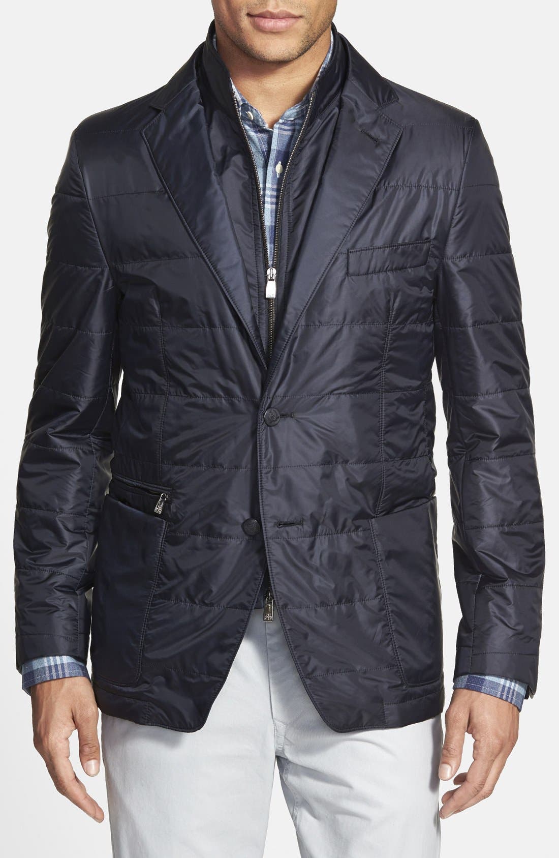 Corneliani Trim Fit Quilted Sport Coat Nordstrom