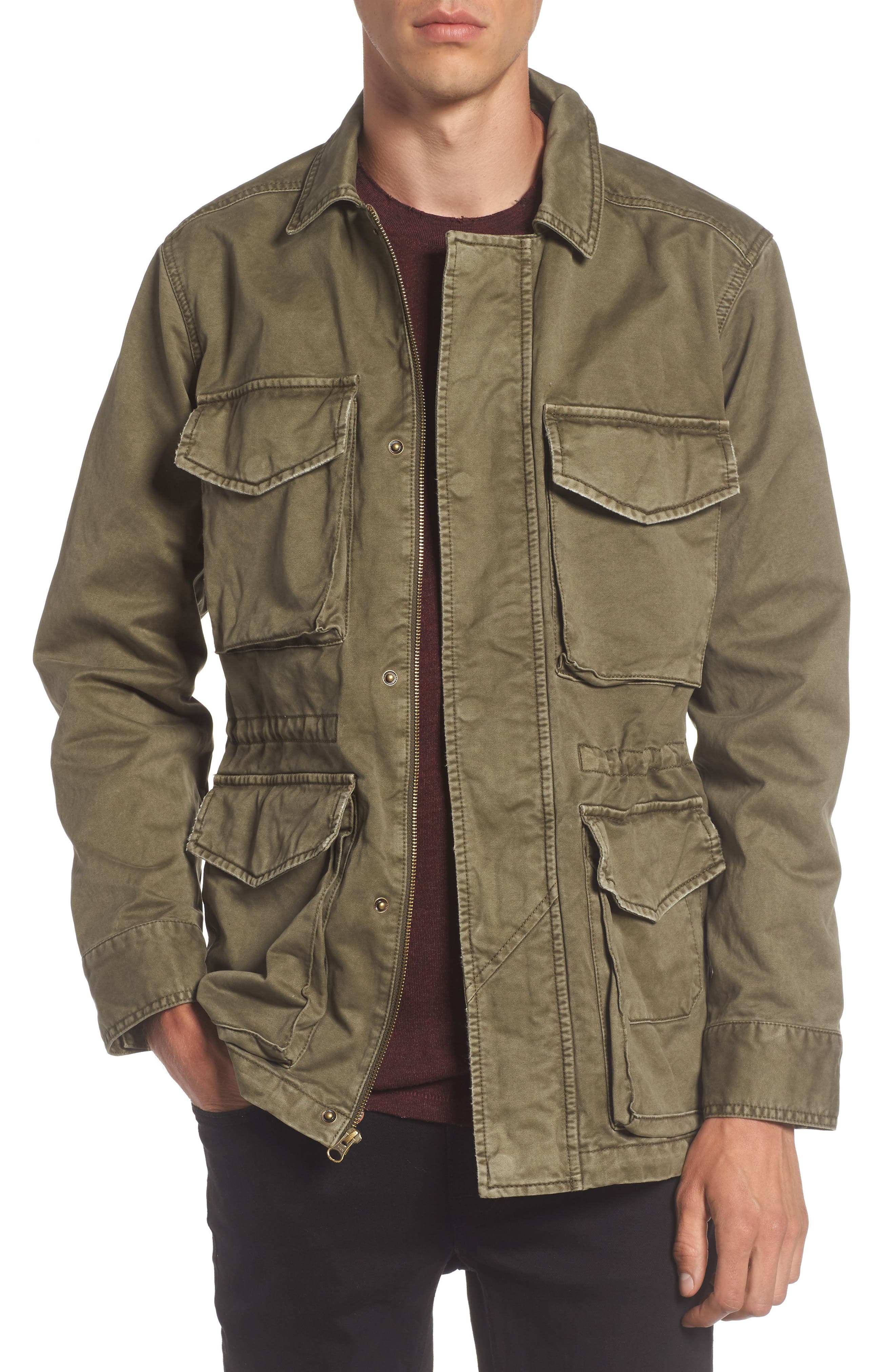 Treasure & Bond Waxed Cotton Field Jacket Nordstrom