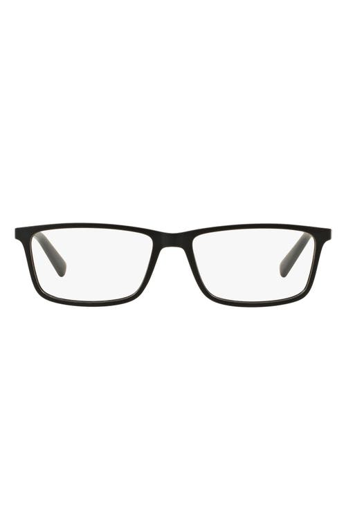 EAN 8053672463422 product image for AX Armani Exchange 55mm Rectangular Optical Glasses in Matte Black at Nordstrom | upcitemdb.com