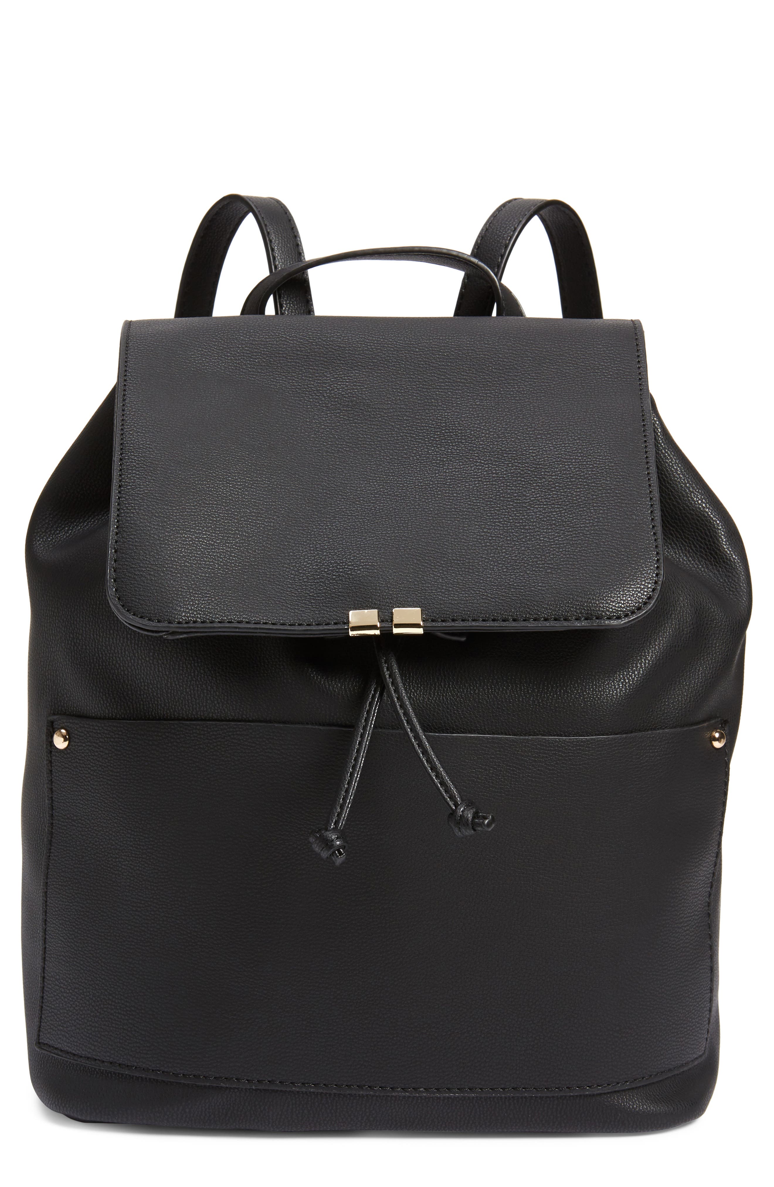 sole society black backpack