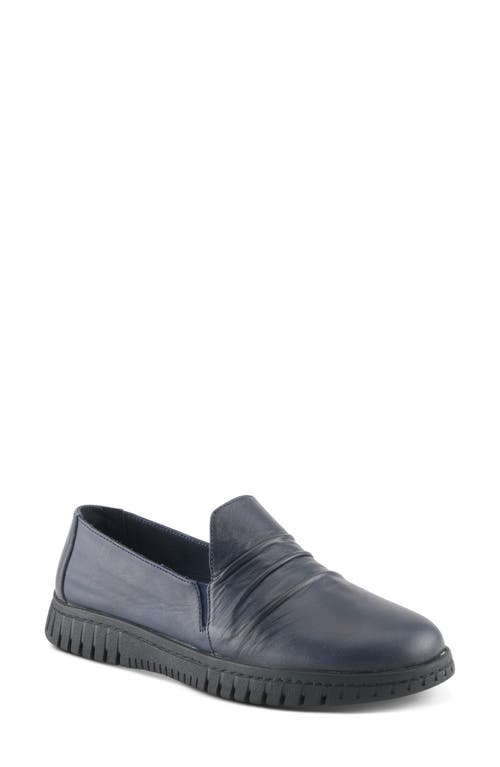 Spring Step Patton Loafer In Navy